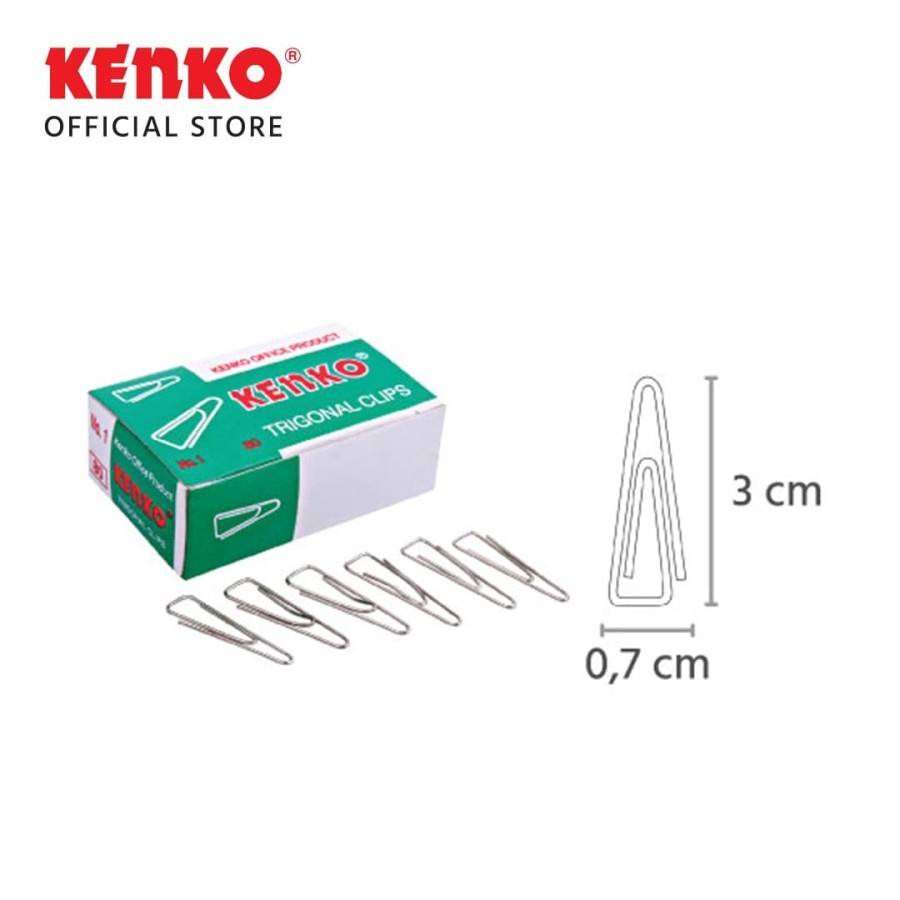 

Kenko Trigonal Clip No.1 ( 1 Box Kecil )