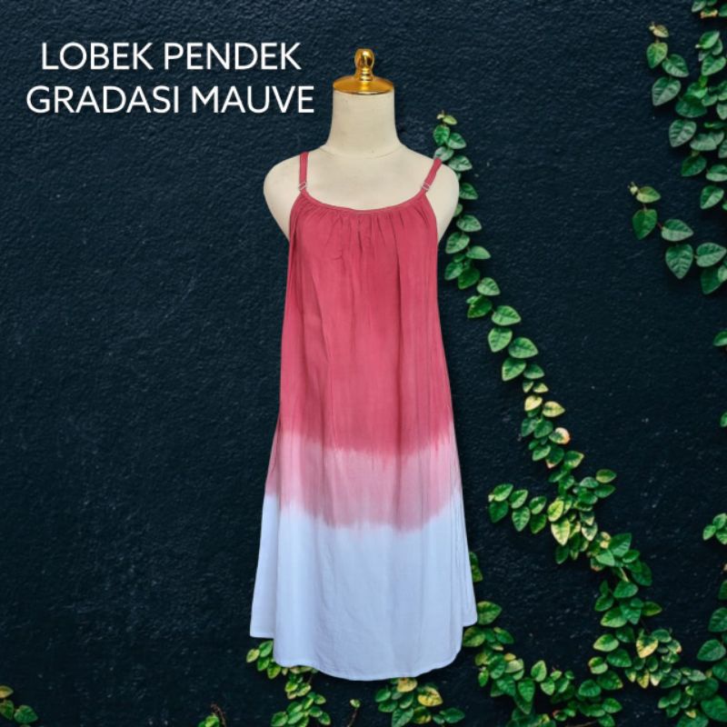 DRESS LOBEK PENDEK WANITA KATUN