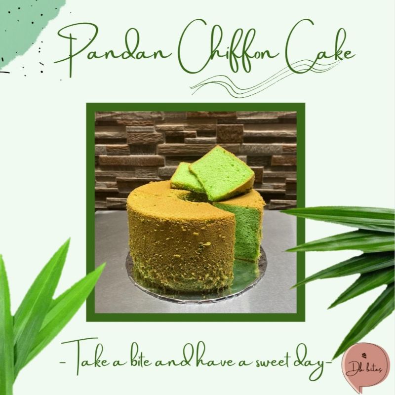 

Pandan Chiffon Cake | Chiffon Pandan Dkbites