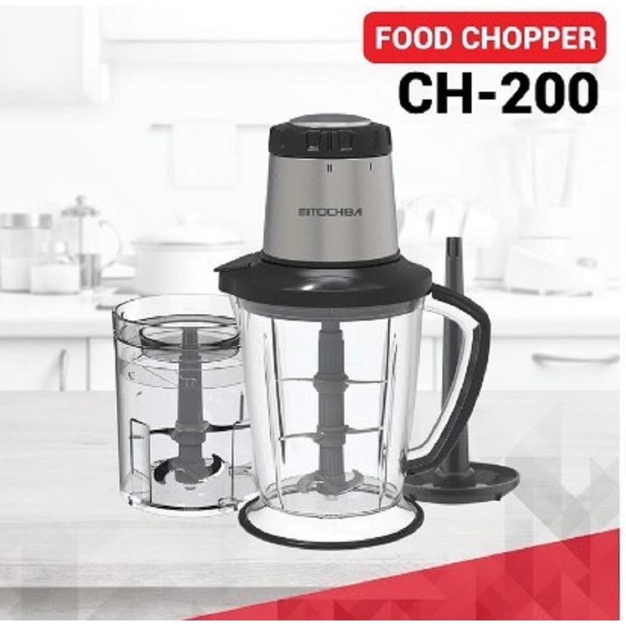 Chopper Mitochiba CH200 Magic Chopper Choper Penggiling Daging 2 Liter