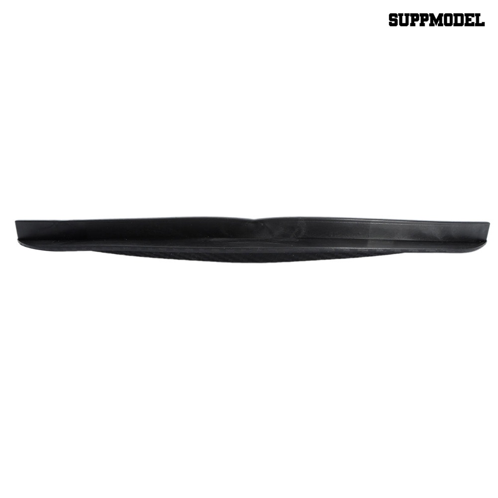 2 Pcs Strip Karet Pelindung Fender Mobil Bahan Serat Karbon Ukuran 24.5cm