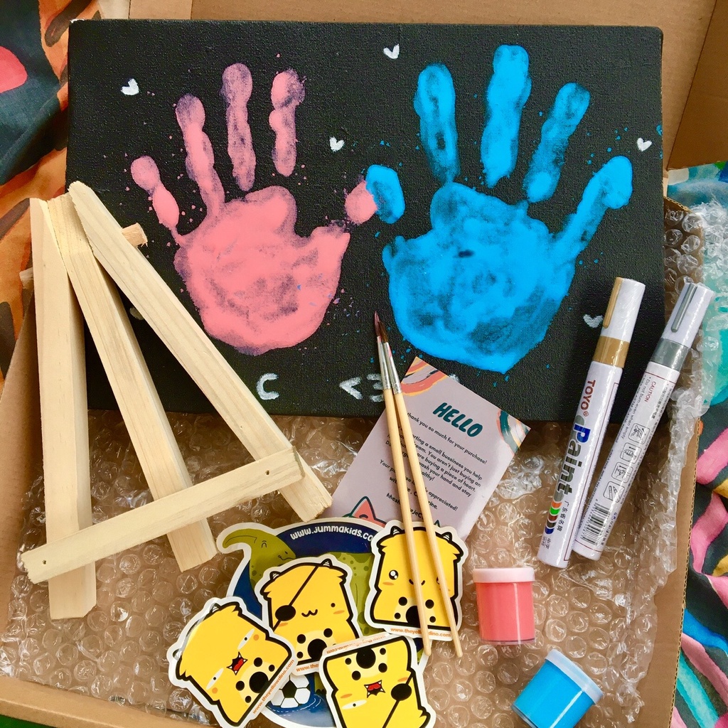 

DIY Hand Painting By KIT CAP 2 TANGAN SEPAKET UNTUK COUPLE / SAHABAT BFF