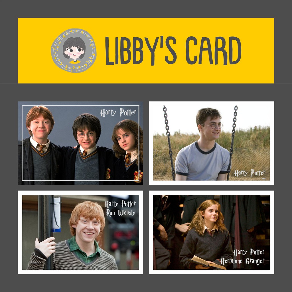 

[Ready-Stock] Postcard / Kartu Pos Seri Harry Potter (3)