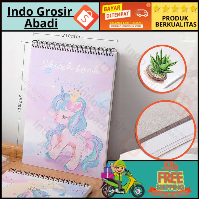 

SKETCHBOOK MEMO BUKU DIARY GAMBAR SKETCH BOOK RING A4 SKETSA SOFT COVER BUKU KULIAH SEKOLAH KANTOR