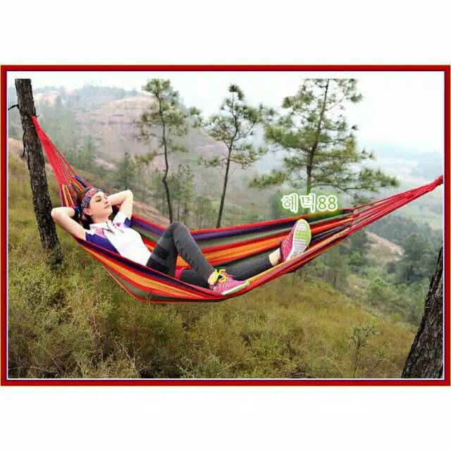 Hammock gantungan ayunan santai