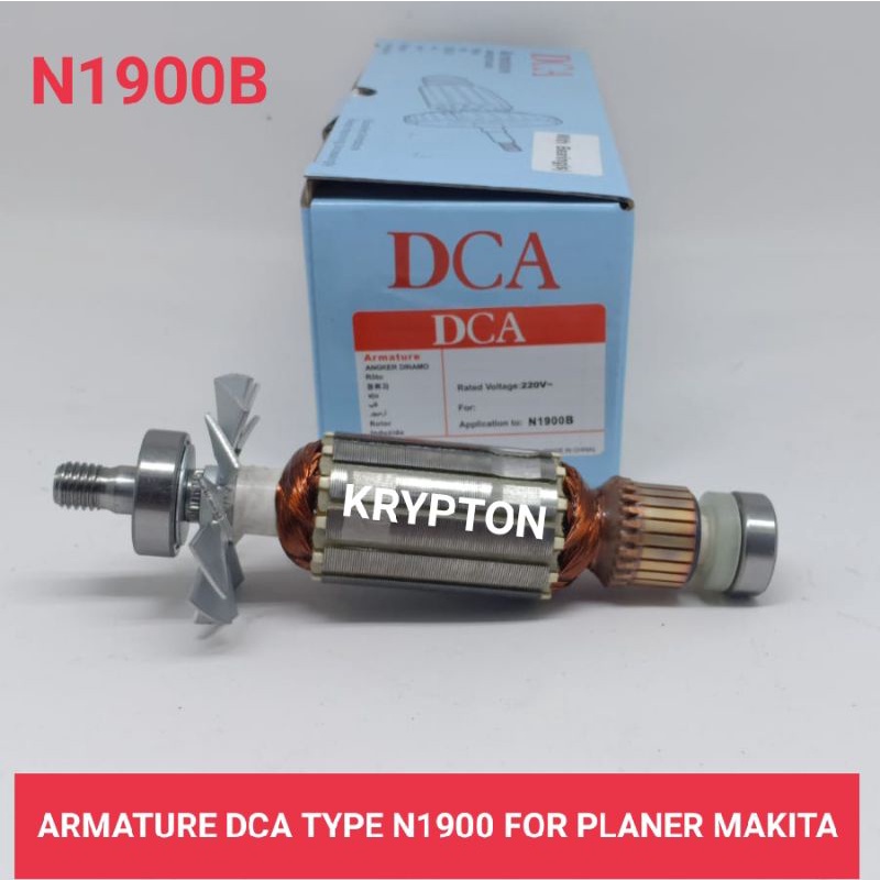 DCA armature / angker  N1900B PLANER / KETAM / SUGU MAKITA original part