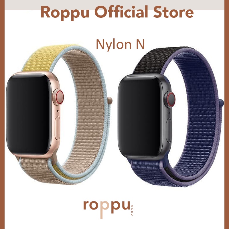 Roppu NEW MULTICOLORS nylon strap for apple watch all series