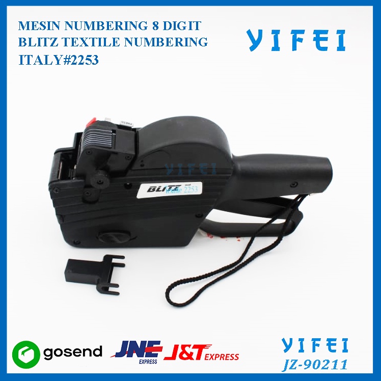 Blitz Textile Labeling Machine/Mesin Numbering Labeling/Blitz Consecutive Labeller/YIFEI-90211