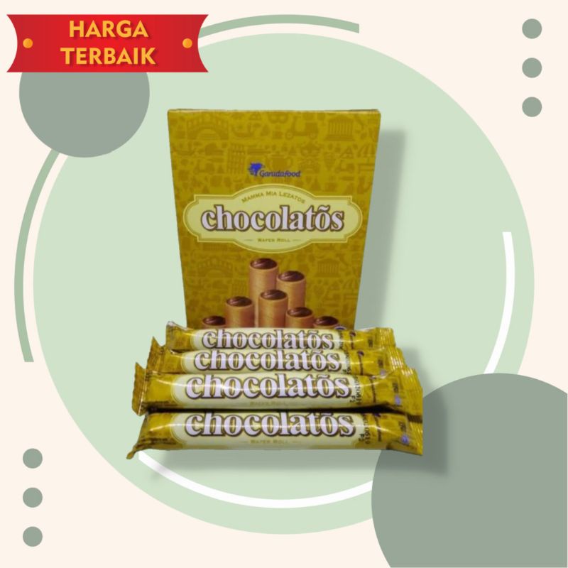 

Chocolatos Wafer Roll - ( 1 pack @ 12pcs )