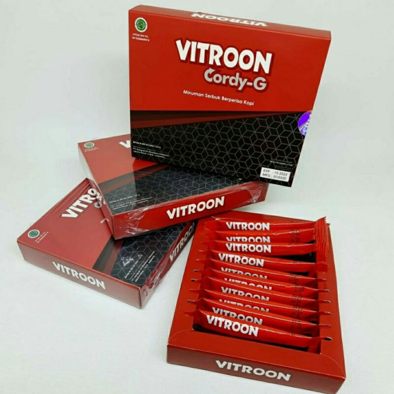 VITROON Cordy G kuat rahasia pria perkasa 100% asli ORi
