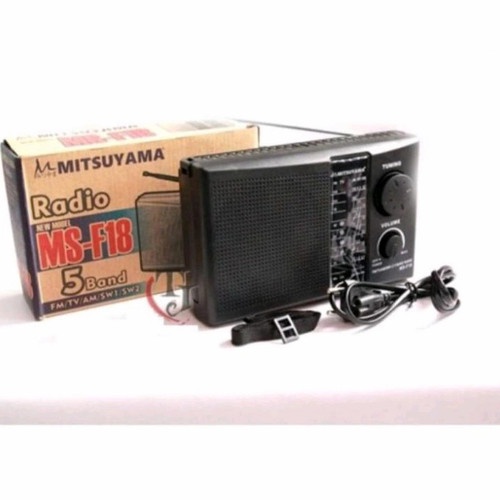 Radio International AM FM SW SW F100 / F-4250 / F-18 Murah AC-DC Function Radio Jadul Portabel