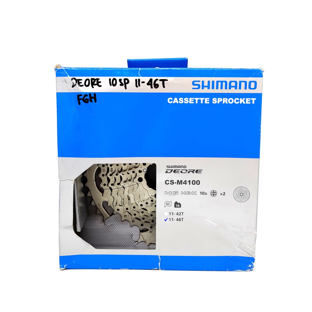 SPROCKET SHIMANO DEORE CS M 4100 10 SPEED 11-46T