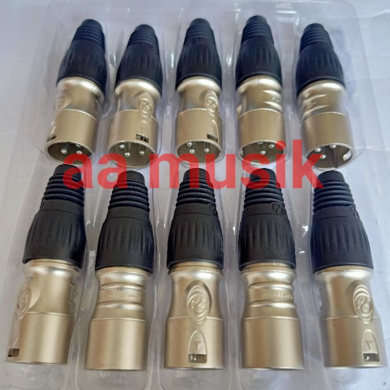 JACK CANON XRL MALE YS 3 PIN JACK MICROPHONE