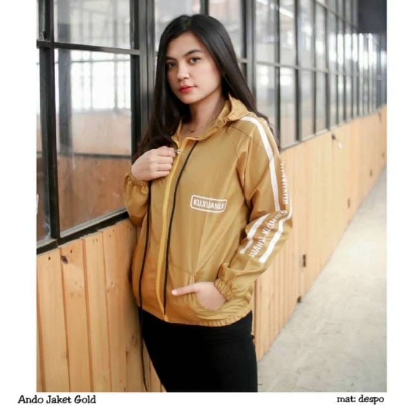 KUXUX JAKET || JAKET PARASUT RUBER #LUM