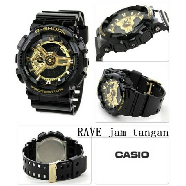 Jam tangan pria merk casio GSHOCK G-SHOCK type GA110 GA-110 BATERAI