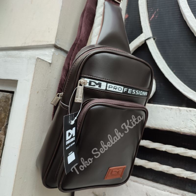 Big Size Tas cowok Original Merk DM1B | Sling Bag Pria Premium | Tas Selempang Original PREMIUM CLASS