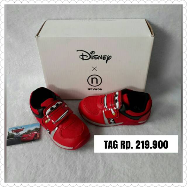 CAM2-M - NEVADA DISNEY PIXAR CARS RED SHOES