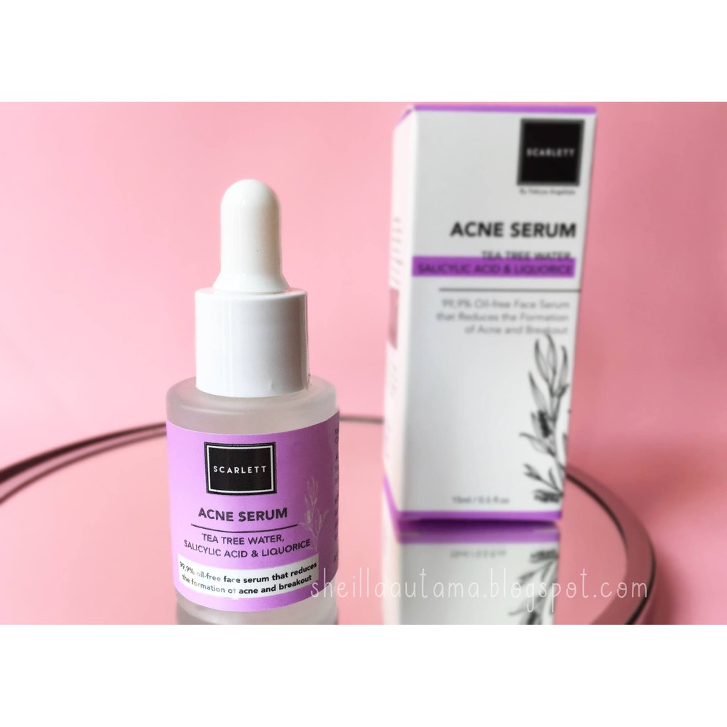 [COD] Scarlett Serum Acne Penghilang Bekas Jerawat dan Menyembuhkan dalam 2 Minggu | Original BPOM