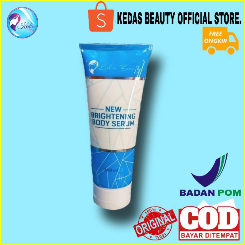 PAKET GLOWING SABUN KEDAS BEAUTY DAN BODY SERUM-BODY SERUM