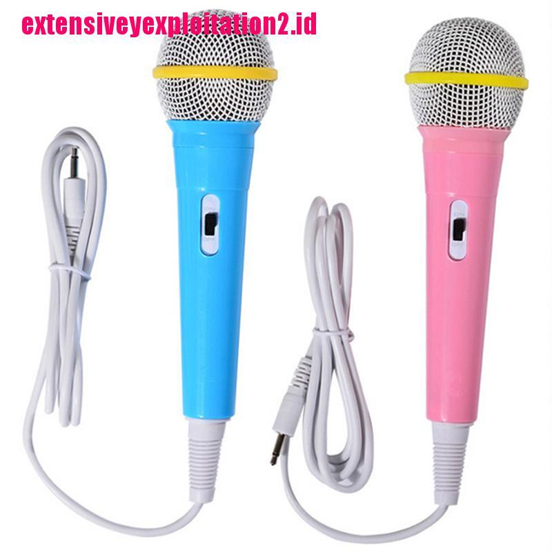 &lt; E2id &amp; &gt; 1pc Mainan Mesin Video Musik Boneka Dengan Microphone