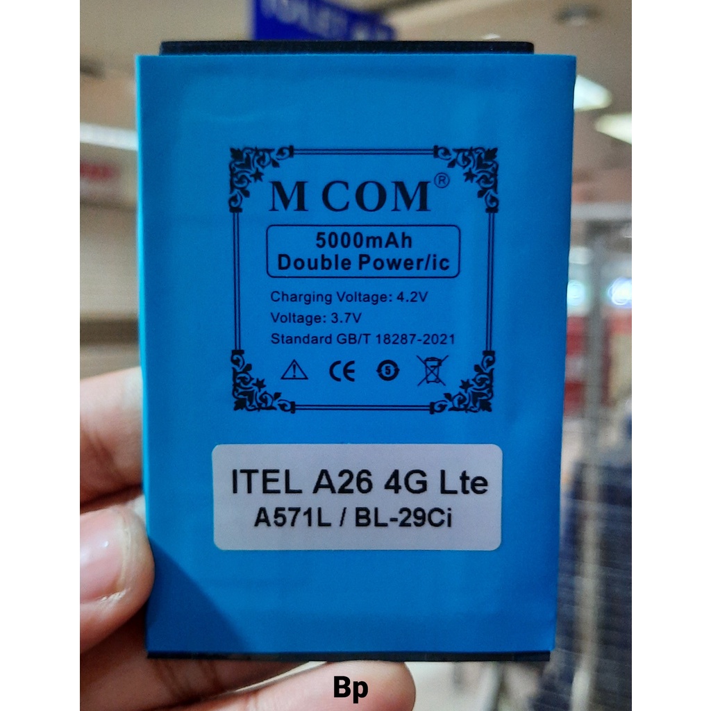 BATERAI ITEL A26 4G LTE A571L BL-29Ci / ITEL A58 PRO BL-38CI / ITEL A56 W6004BL-49FI DOUBLE POWER