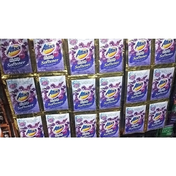 Attack Fresh Up Softener Sachet 20ml Per Renceng Isi 12