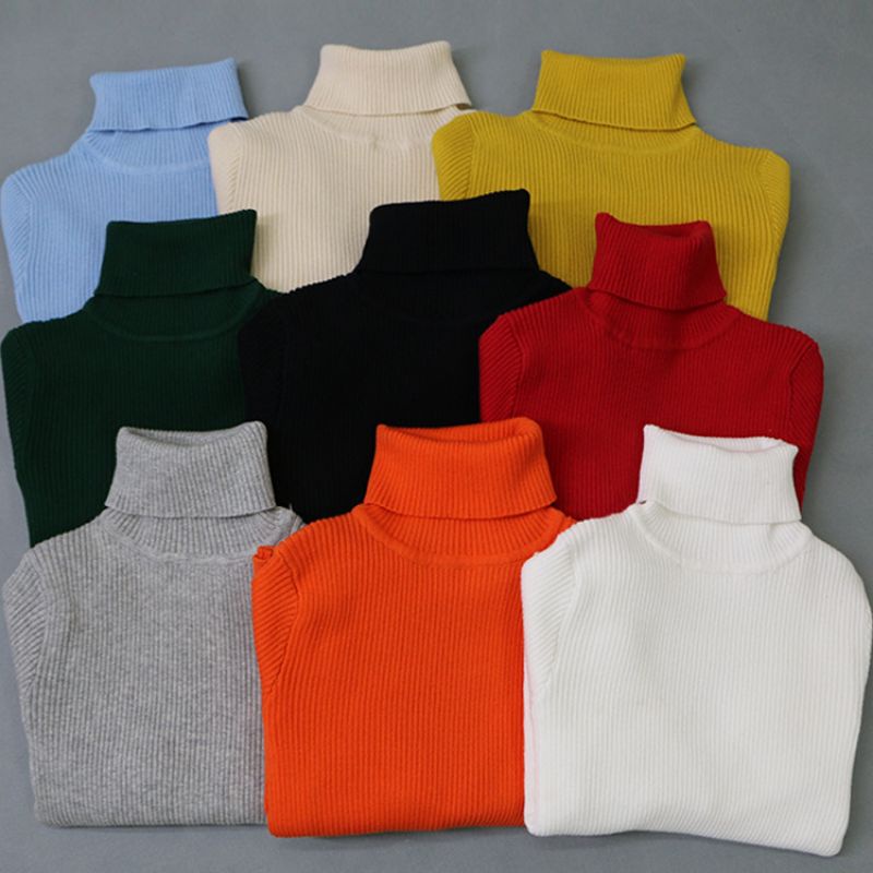 Sweater Hoodie Turtleneck Anak