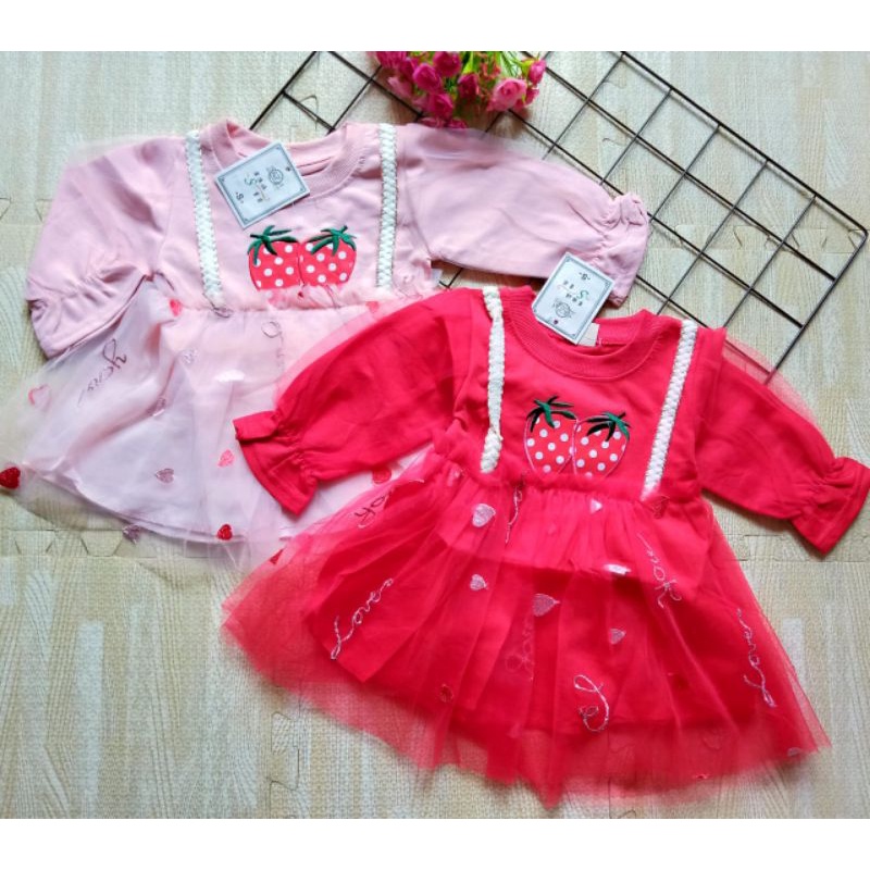 [0-4th] DRESS ANAK IMPORT PREMIUM TERMURAH TERLARIS / DRESS SWEATER ANAK IMPORT LENGAN PANJANG /Dress Anak Perempuan Import/ Gaun Tutu Pesta Lengan Panjang Korea Fashion Style Berkualitas Tinggi