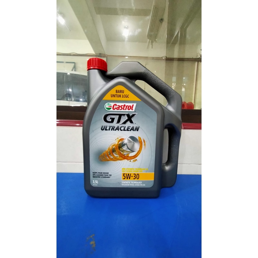 OLI MESIN CASTROL GTX ULTRACLEAN (5W-30) 3,5 LITER