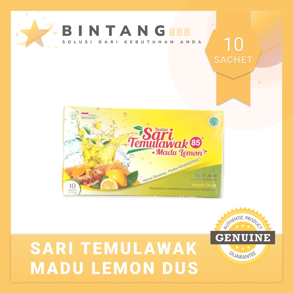 

Sari Temulawak Madu Lemon