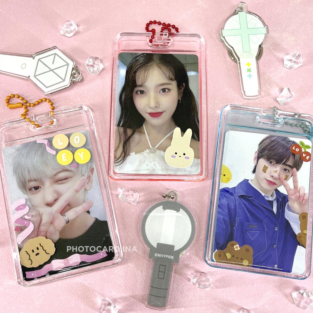 

(READY) Bantex Transparent ID Card Holder