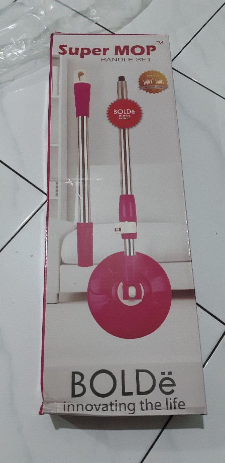 Boldë Supermop Tiang + Kepala