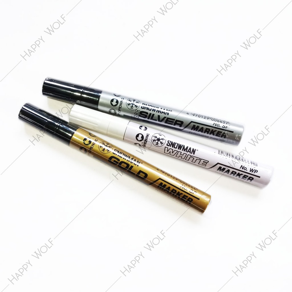 

Spidol Permanent Snowman Paint Marker