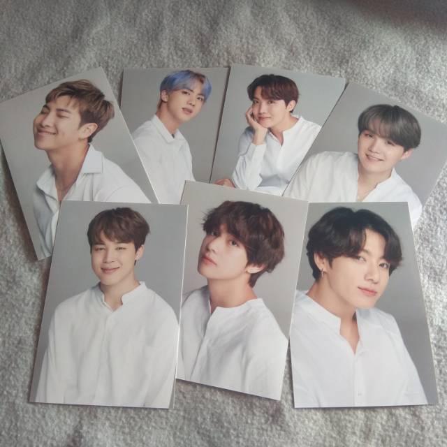 [READY STOCK] RARE ITEM BTS ARMY KIT 5TH BENEFIT PHOTO POSTCARD