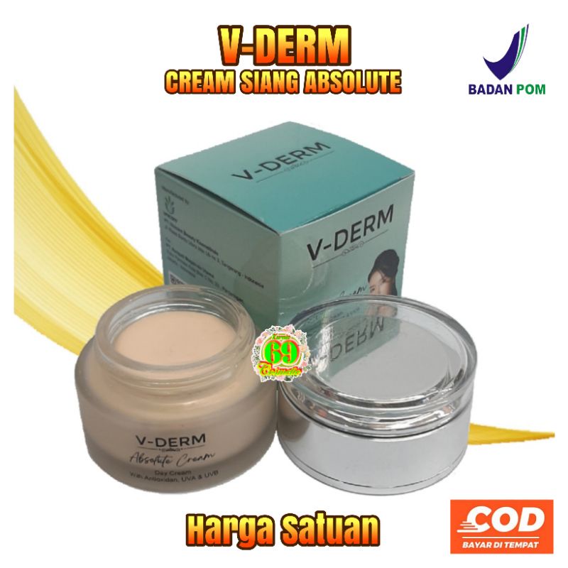 CREAM V-DERM ABSOLUTE 20gr BPOM (SATUAN)