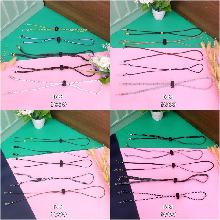 ( PART 13 ) KALUNG MASKER ANAK DEWASA || Strap Masker String Premium Random Harga 2k Strap Masker 2in1 Konektor Headloop Tali Masker KALUNG MASKER HIJAB PITA KEKINIAN / KONEKTOR STRAP MASK JILBAB VARIASI CANTIK