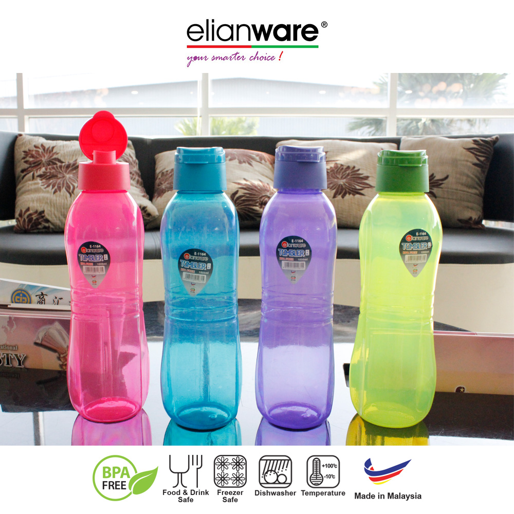 Elianware Sporty Water Bottle Tumbler with Cap (750ml)