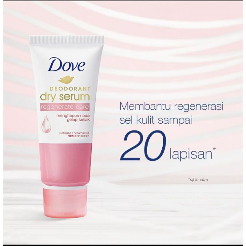 DOVE deodorant Regenerate Care dry serum ~ ORIGINAL 100%