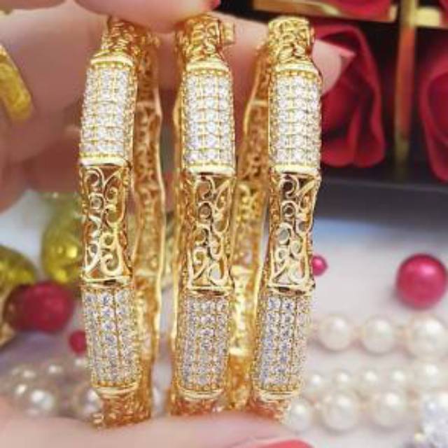 Xuping set perhiasan lapis emas 24k 2116