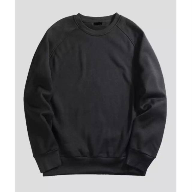 Sweater Basic Crewneck  Polos premium Shopee Indonesia