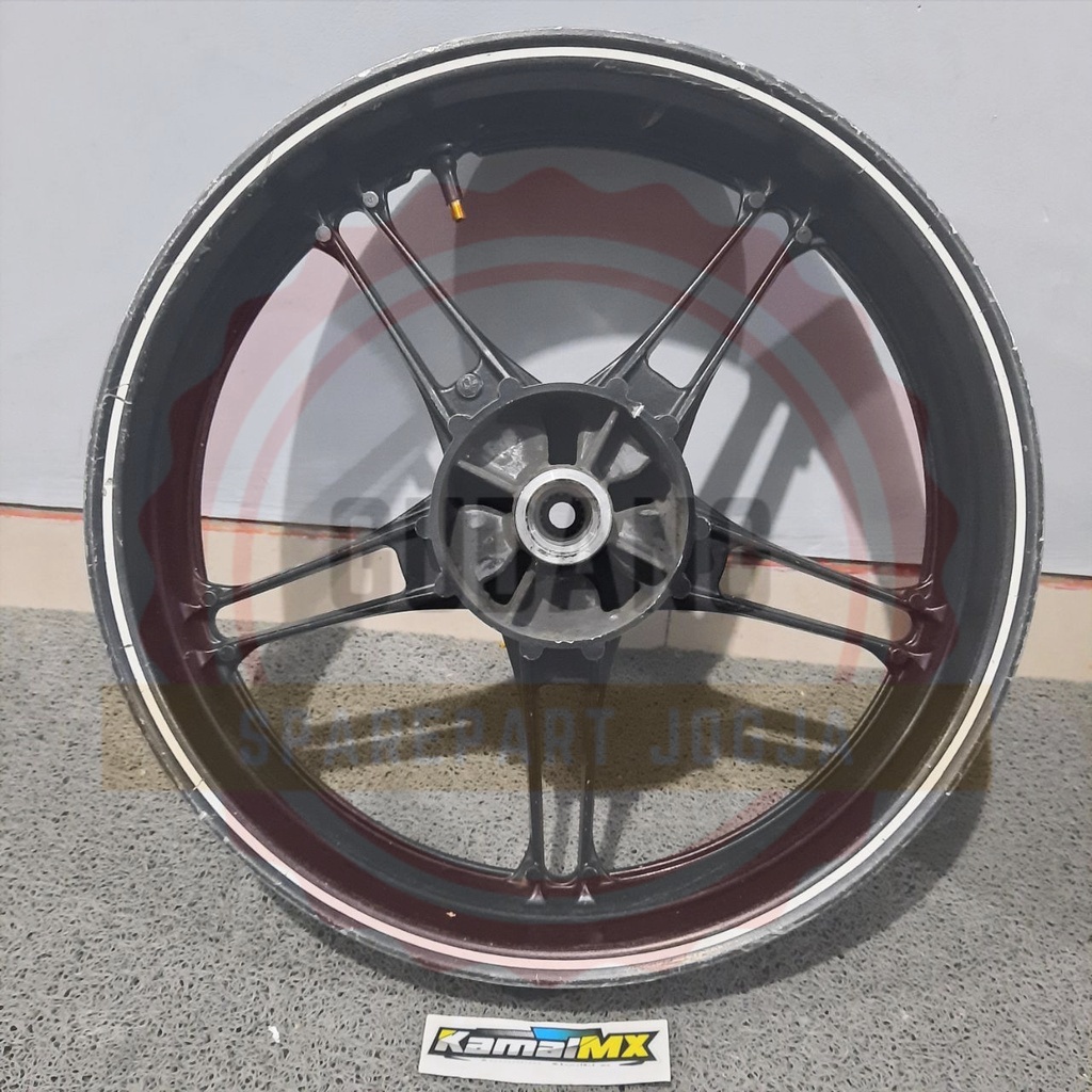 VELG PELEK BELAKANG MXKING MX KING VIXION NEW - BARANG ORI ASLI COPOTAN MOTOR NORMAL SUDAH ADA LAKER