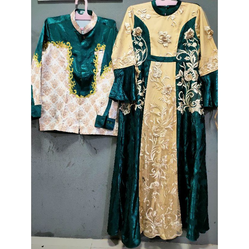 preloved couple baju pesta muslim