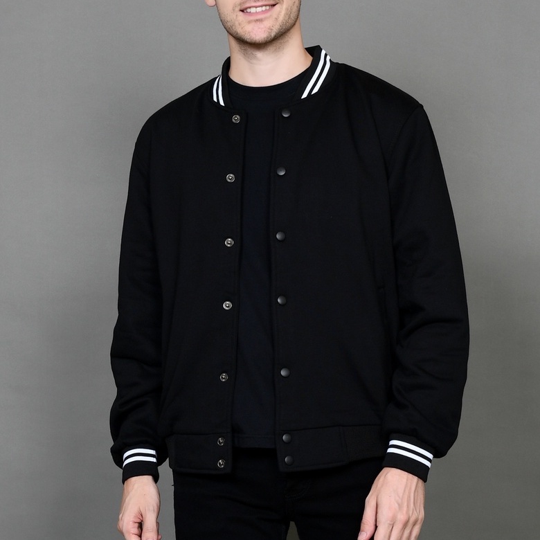 Jaket Bomber Varsity Premium