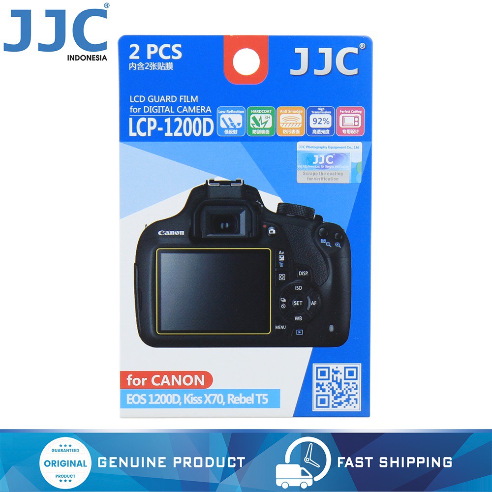 LCD Guard Film for CANON EOS 1200D/Rebel T6 /Rebel T5/EOS 1300D