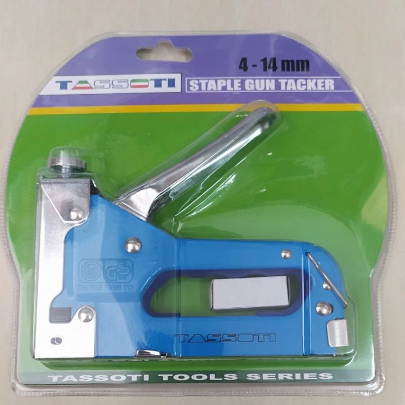 

TASSOTI Gun Tacker 4-8 mm Staple Gun Tacker Staples Tembak 4 - 8 mm