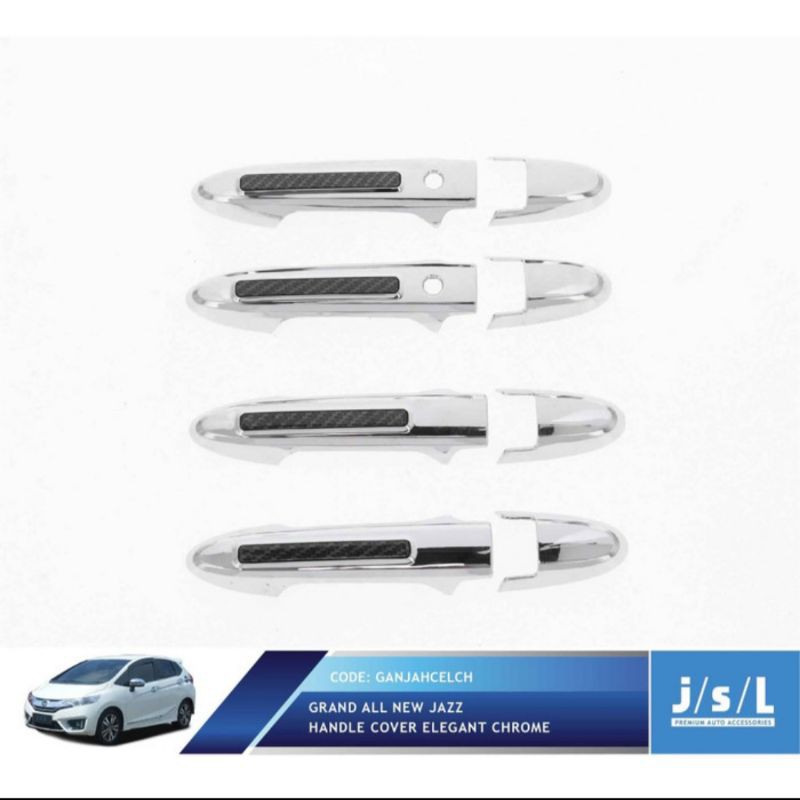 Cover handle grand all new jazz elegant Chrome jsl