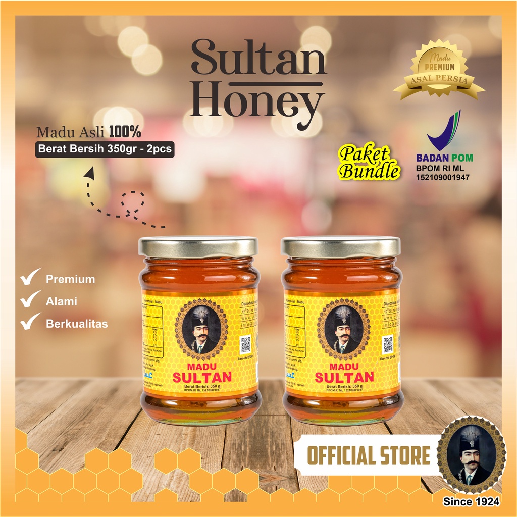 

Sultan - Bundle Madu : 2 x 350 gr / Madu Original Iran / Madu Kawasan Dingin Gunung Sabalan Iran