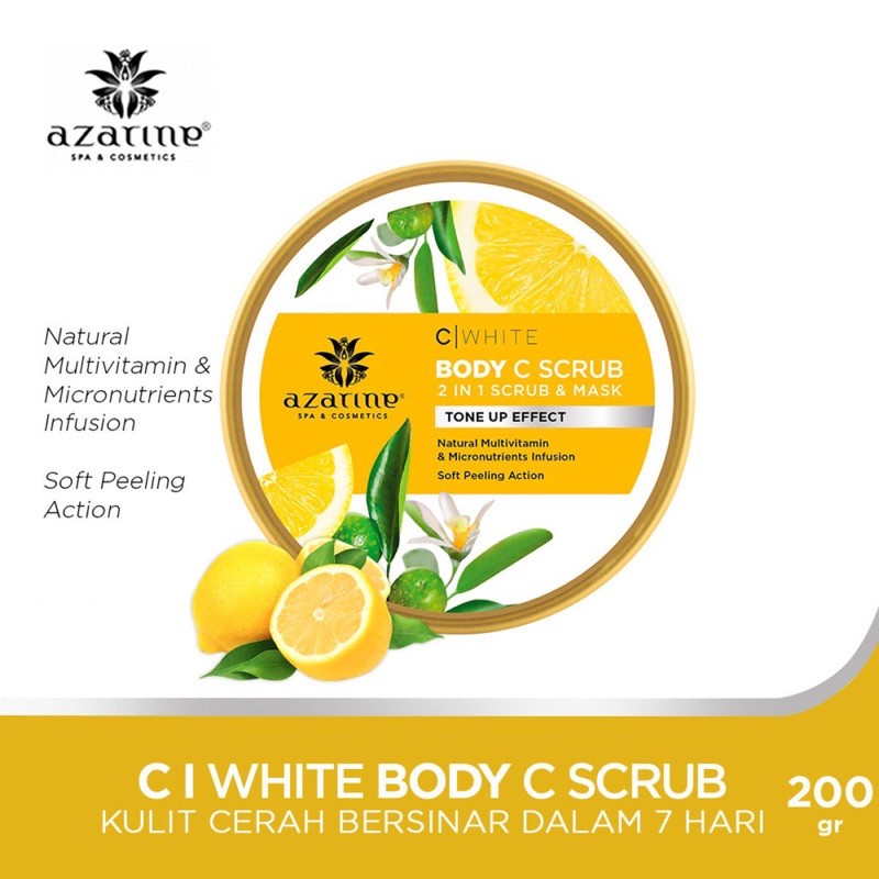 AZARINE (C White Body Scrub)