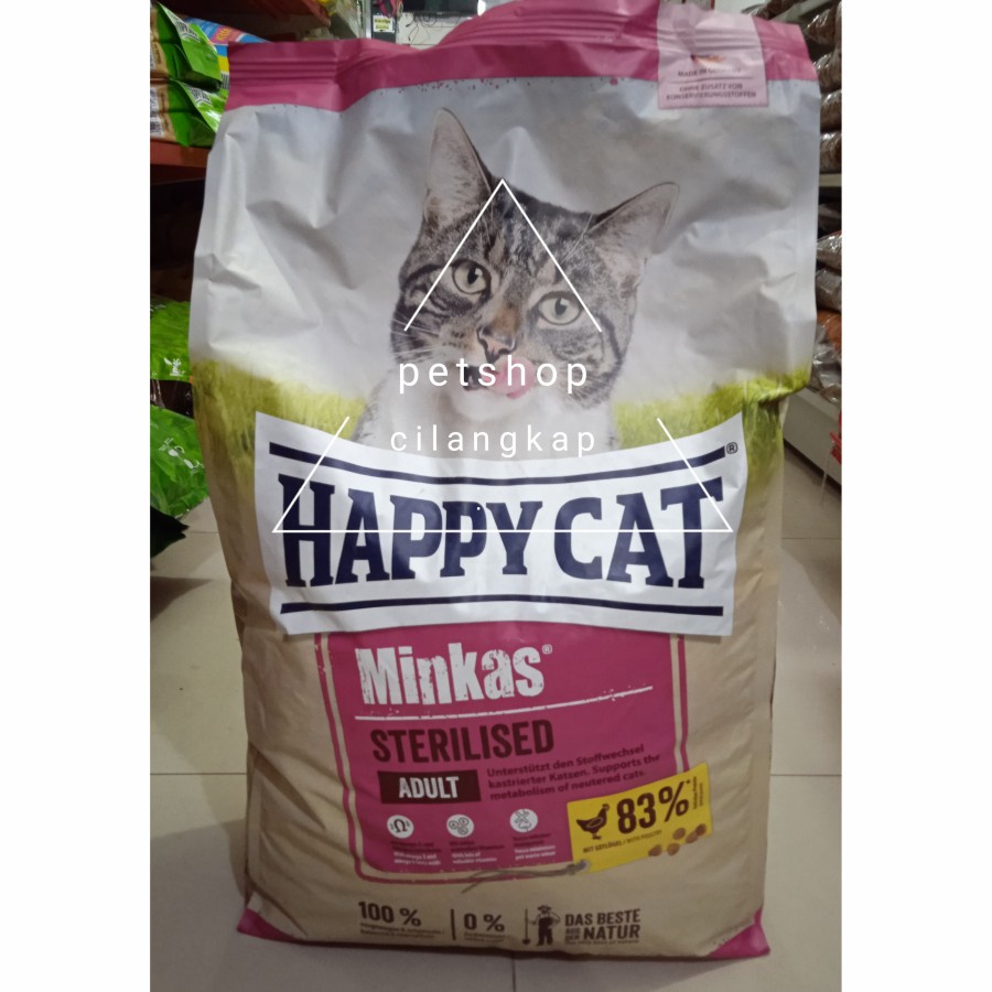 Happy Cat Adult Minkas Sterilised 1,5kg | happy cat sterillised dewasa