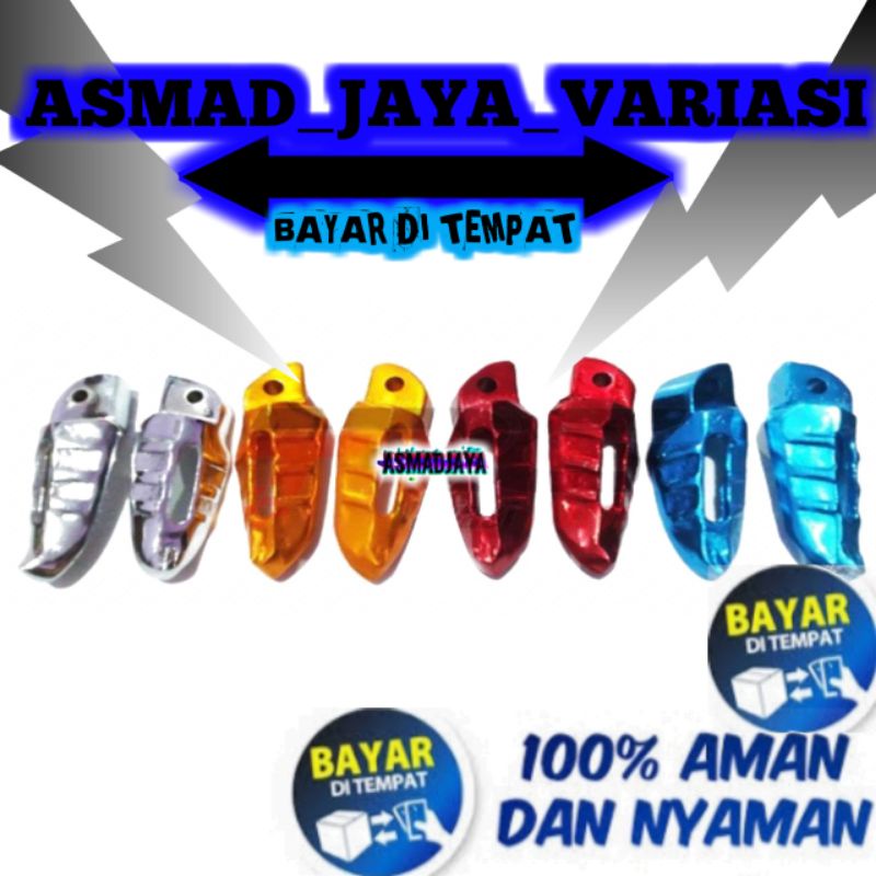 Footstep Mio Sporty Step Mio Sporty Satu Set Kanan dan Kiri Untuk Motor Yamaha Mio Sporty dan Mio So